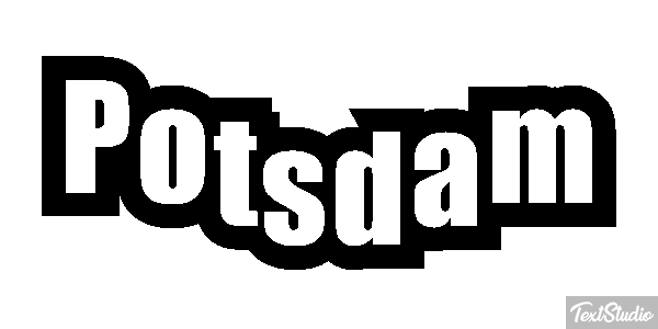 Potsdam テキスト効果