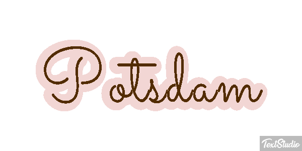 Potsdam テキスト効果