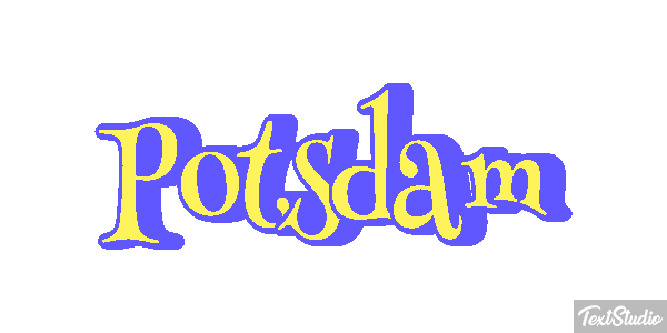 Potsdam テキスト効果