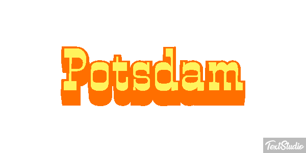 Potsdam テキスト効果