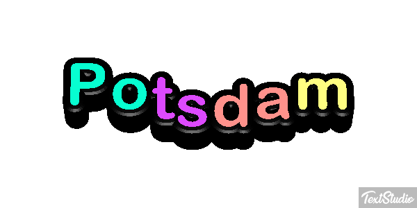 Potsdam テキスト効果