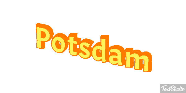 Potsdam テキスト効果