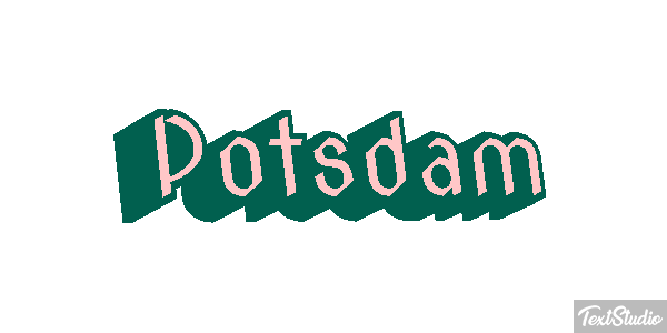 Potsdam テキスト効果