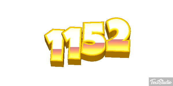 1152 Tekst effect