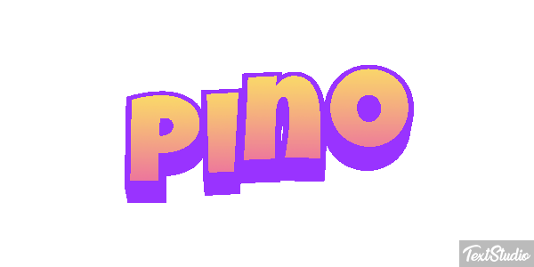 Pino Efekt tekstowy