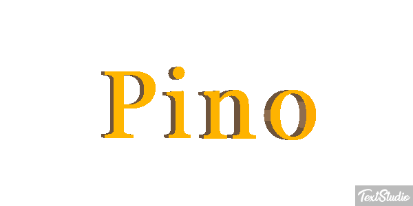 Pino Efekt tekstowy