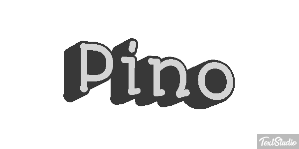 Pino Efekt tekstowy