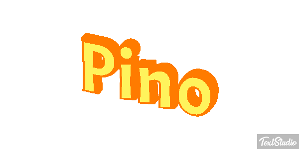 Pino Efekt tekstowy