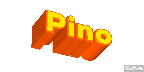 Pino Efekt tekstowy