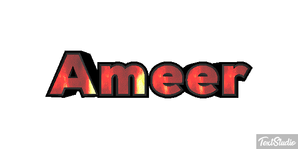 Ameer Text effect