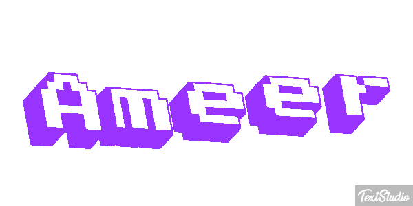 Ameer Text effect