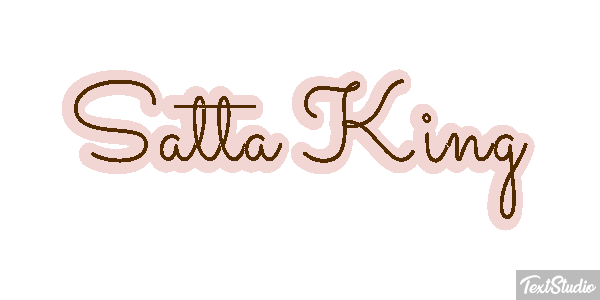 Satta King Efeito do texto