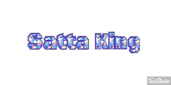Satta King Efeito do texto