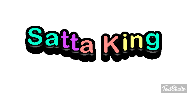 Satta King Efeito do texto