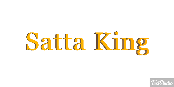 Satta King Efeito do texto