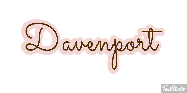 Davenport Efekt tekstowy