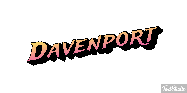 Davenport Efekt tekstowy