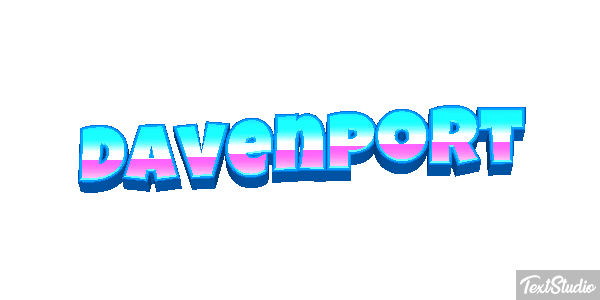 Davenport Efekt tekstowy
