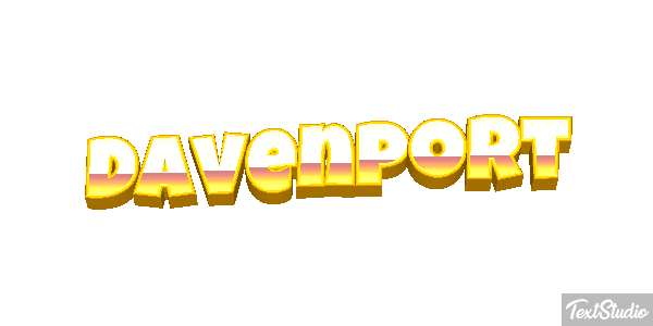 Davenport Efekt tekstowy