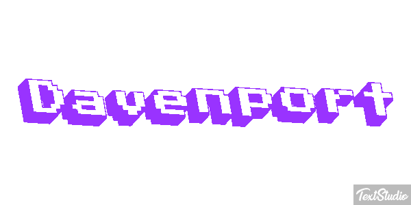 Davenport Efekt tekstowy