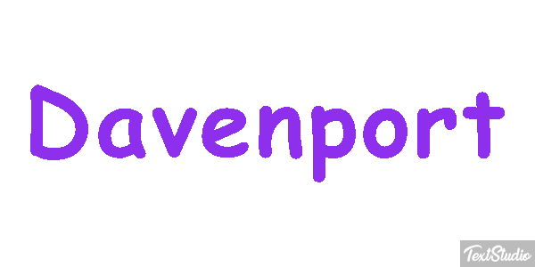 Davenport Efekt tekstowy