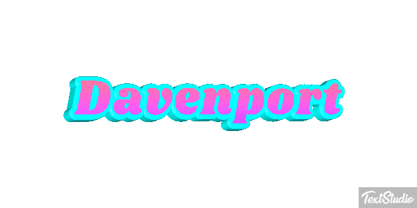 Davenport Efekt tekstowy