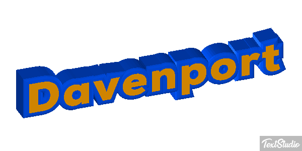 Davenport Efekt tekstowy