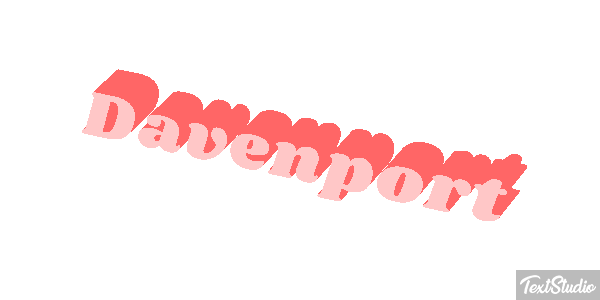 Davenport Efekt tekstowy