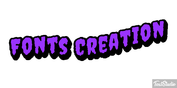 Fonts Creation テキスト効果