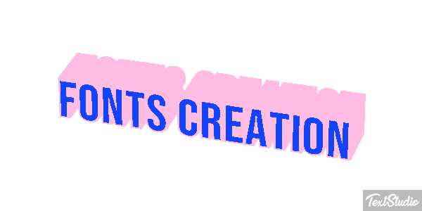 Fonts Creation テキスト効果