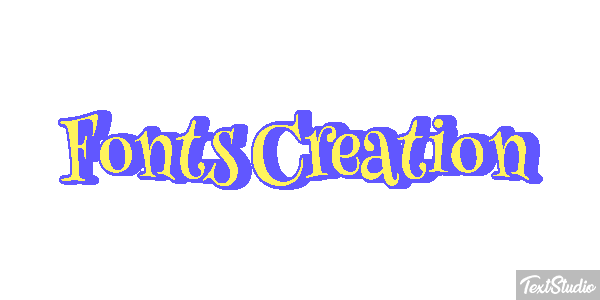Fonts Creation テキスト効果