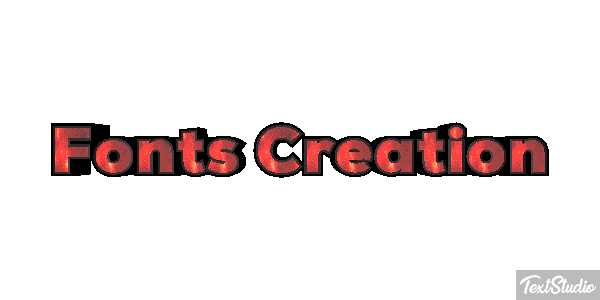 Fonts Creation テキスト効果