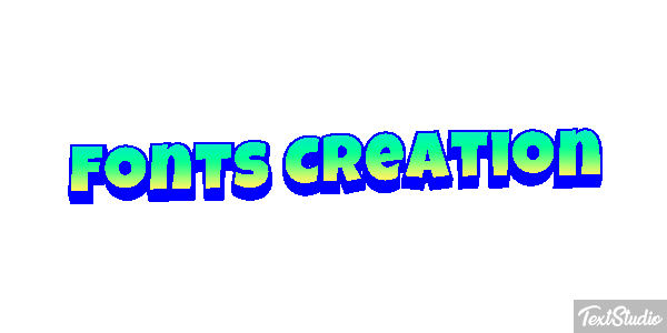 Fonts Creation テキスト効果