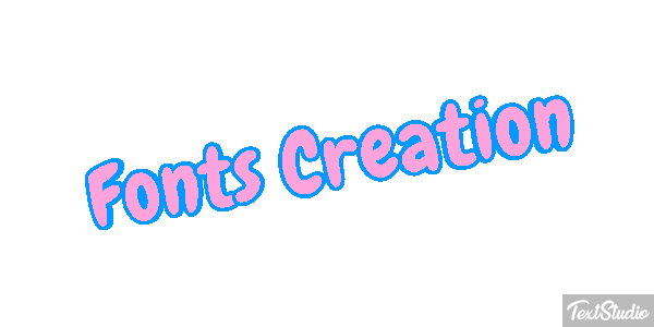 Fonts Creation テキスト効果