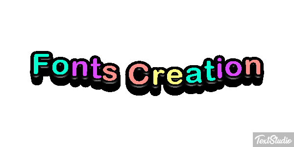 Fonts Creation テキスト効果