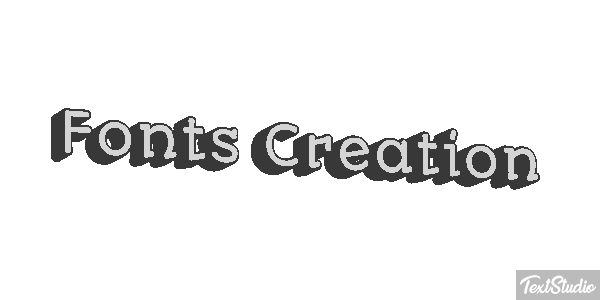 Fonts Creation テキスト効果