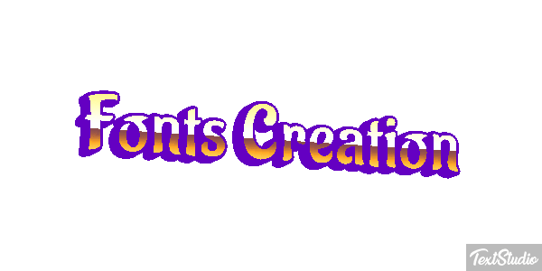Fonts Creation テキスト効果