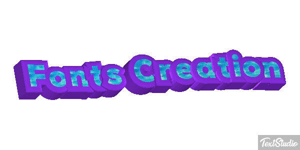 Fonts Creation テキスト効果