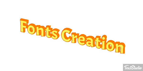 Fonts Creation テキスト効果