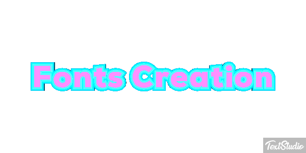 Fonts Creation テキスト効果