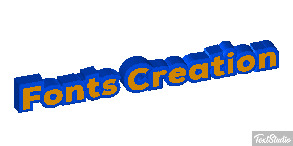 Fonts Creation テキスト効果