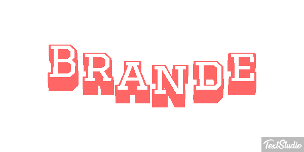 Brande Effetto testo