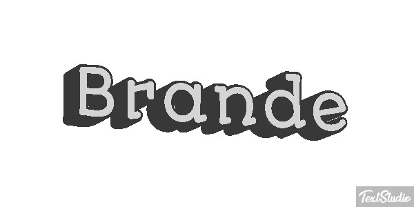 Brande Effetto testo