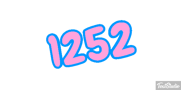 1252 Text effect