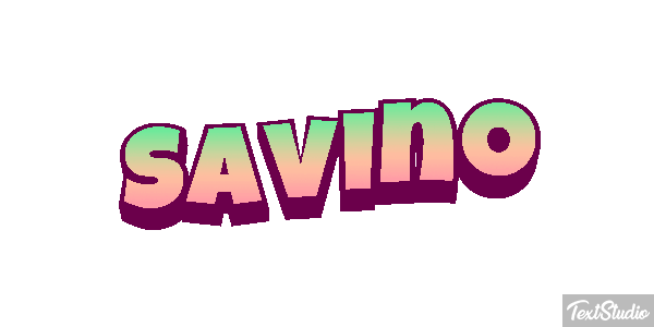 Savino Effetto testo