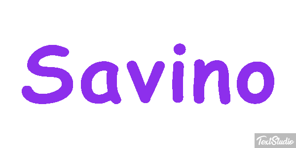 Savino Effetto testo