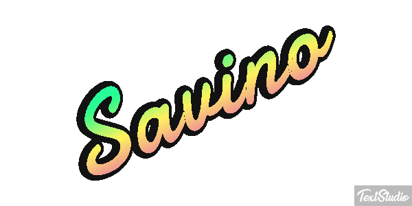 Savino Effetto testo