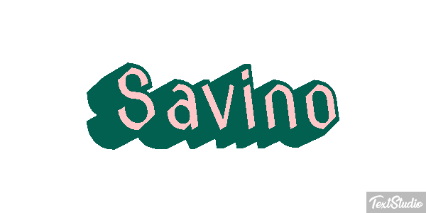 Savino Effetto testo
