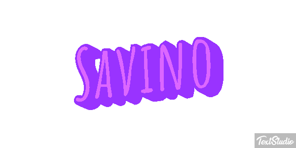 Savino Effetto testo