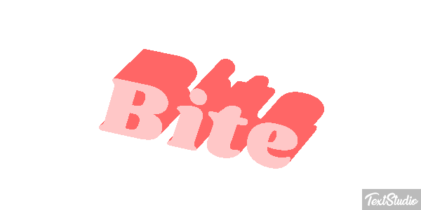 Bite Text effect